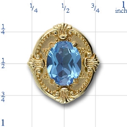 81005 Blue Topaz Bracelet Slide 